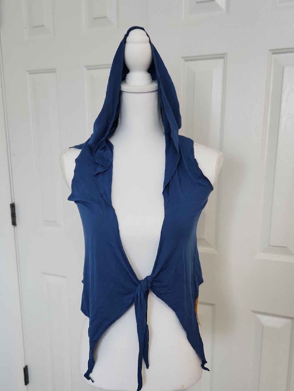 NWT Umba Love Hooded Fairy Pixie Top Slate Blue